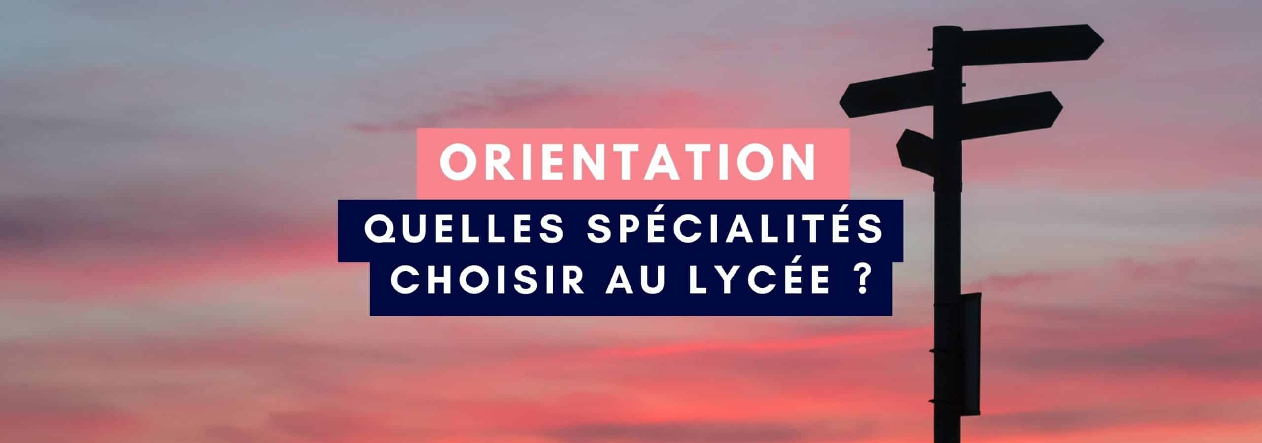 Quelles spécialités garder en terminale ?